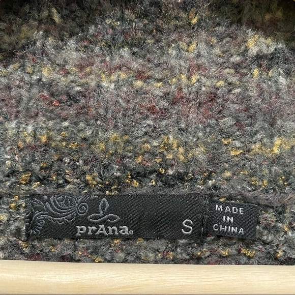 PRANA Sabina Duster Sweater Long Line Open Cardigan, Size Small - Picture 10 of 13